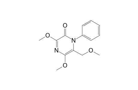 3,5-Dimethoxy-6-methoxymethyl-1-phenylpyrazin-2(1H)-one