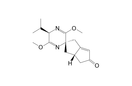 (2R,5S,5' S)-5-spiro{(3'-Oxobicyclo[3.3.0]oct-1'-en-7'-yl}-2,5-dihydro-3,6-dimethoxy-2-isopropylpyrazine