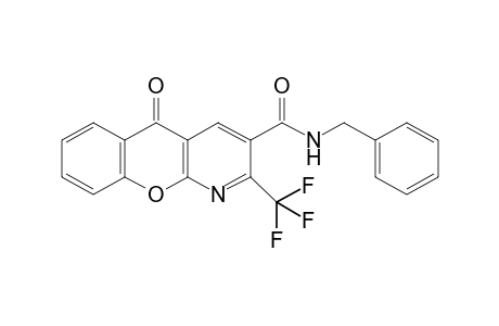 N-BENZYL-5-OXO-2-(TRIFLUOROMETHYL)-5H-[1]BENZOPYRANO[2,3-b]PYRIDINE-3-CARBOXAMIDE