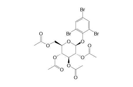 2,4,6-tribromomophenyl beta-D-glucopyranoside, tetraacetate