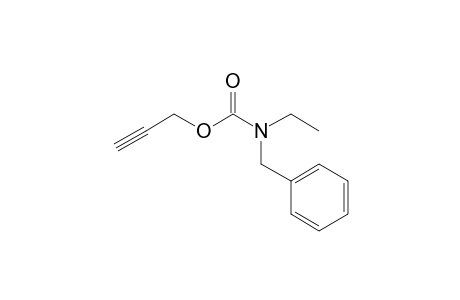 Carbonic acid, monoamide, N-benzyl-N-ethyl-, propargyl ester