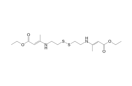 3,3'-[Dithiobis(ethyleneimino)]dicrotonic acid, diethyl ester