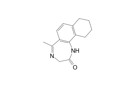 1,3,8,9,10,11-hexahydro-5-methyl-2H-naphtho[1,2-e][1,4]diazepin-2-one