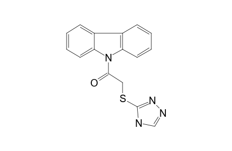 Ethanone, 1-(9-carbazolyl)-2-(1,2,4-triazol-3-yl)thio-