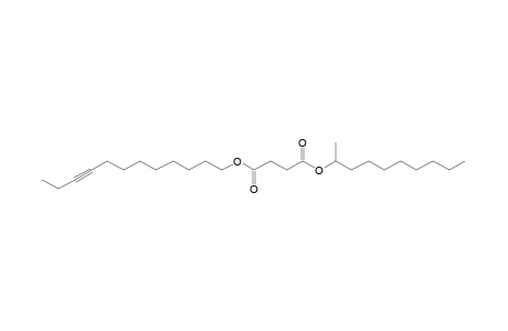 Succinic acid, dec-2-yl dodec-9-yn-1-yl ester