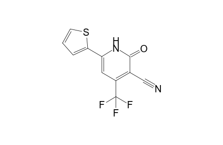 2-hydroxy-6-(2-thienyl)-4-(trifluoromethyl)nicotinonitrile