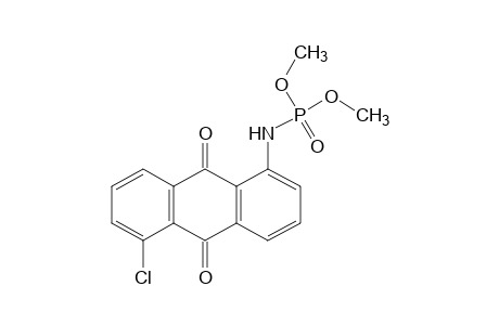 (5-chloro-1-anthraquinonyl)phosphoramidic acid, dimethyl ester