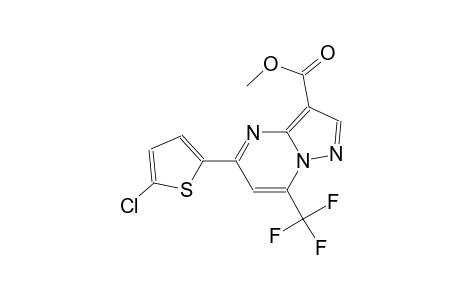 methyl 5-(5-chloro-2-thienyl)-7-(trifluoromethyl)pyrazolo[1,5-a]pyrimidine-3-carboxylate