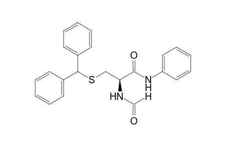 L-3-[(diphenylmethyl)thio]-2-formamido-N-phenylpropionamide