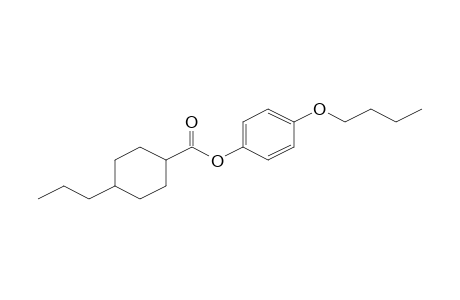 4-Butoxyphenyl 4-propylcyclohexanecarboxylate