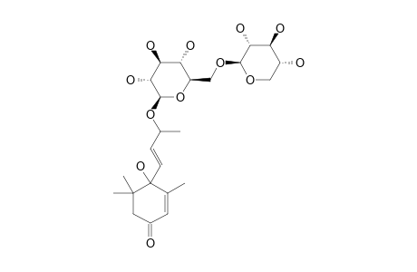 VOMIFOLYL-6-O-BETA-D-XYLOPYRANOSYL-BETA-D-GLUCOPYRANOSIDE