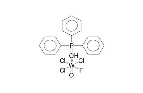 TRANS-FLUOROTRICHLOROOXOTUNGSTENE-TRIPHENYLPHOSPHINOXIDE COMPLEX