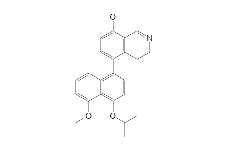 5-(4'-Isopropoxy-5'-methoxynaphthalen-1'-yl)-3,4-dihydroisoquinolin-8-ol