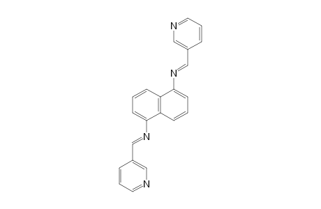 Naphtalene-1,5-diamine, N,N'-bis(3-pyridylmethylene)-