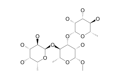 ALPHA-L-RHA-(1->3)-BETA-L-FUC-(1->4)-ALPHA-L-RHA-OME