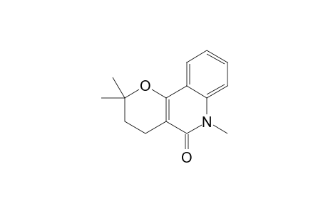 2,2,6-Trimethyl-2,3,4,6-tetrahydro-5H-pyrano[3,2-c]quinolin-5-one