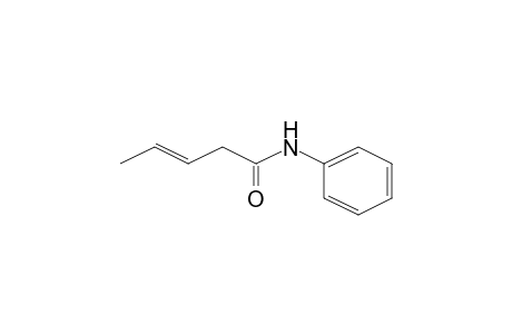 (3E)-N-Phenyl-3-pentenamide