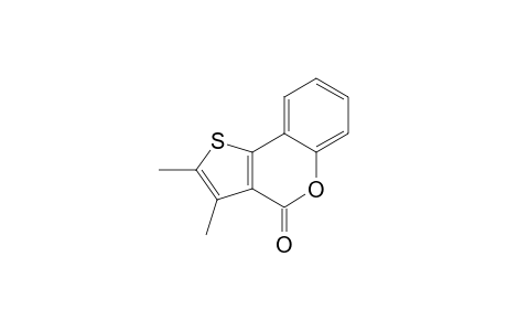 2,3-DIMETHYLTHIENO-[3.2-C]-BENZOPYRAN-4-ONE