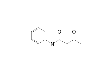 3-Hydroxy-butansaeureanilid