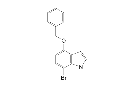 4-(benzyloxy)-7-bromo-1H-indole