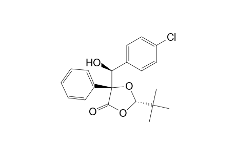 (2S,5S,1'S)-2-(tert-butyl)-5-[1'-hydroxy1'-(4-bromophenyl)methyl]-5-phenyl-1,3-dioxolane-4-one