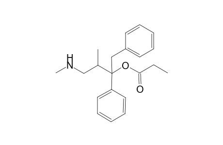 1-Benzyl-2-methyl-3-(methylamino)-1-phenylpropyl propionate