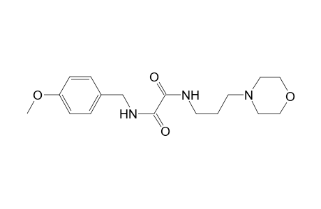 Oxamide. N-(3-morpholinopropyl)-N'-(4-methoxybenzyl)-