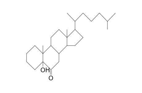5a-Cholestan-6-on-5a-ol