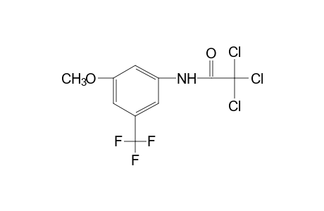 2,2,2-trichloro-5'-(trifluoromethyl)-m-benzanisidide