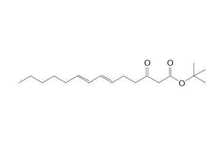 t-Butyl 3-oxotetradeca-6,8-dienoate