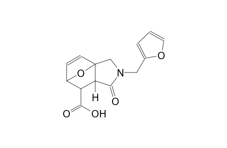 3-(2-furylmethyl)-4-oxo-10-oxa-3-azatricyclo[5.2.1.0~1,5~]dec-8-ene-6-carboxylic acid