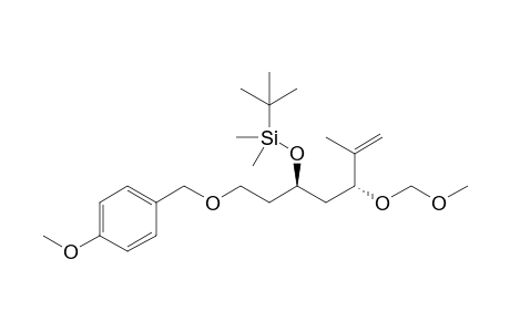 Tert-butyl-[(1R,3R)-3-(methoxymethoxy)-1-[2-[(4-methoxyphenyl)methoxy]ethyl]-4-methyl-pent-4-enoxy]-dimethyl-silane