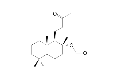 8-ALPHA-FORMYLOXY-14,15-DINORLABDAN-13-ONE;(-)-4-((1R,2R,4AS,8AS)-2-FORMYLOXY-2,5,5,8A-TETRAMETHYLDECAHYDRO-1-NAPHTHALENYL)-2-BUTANONE