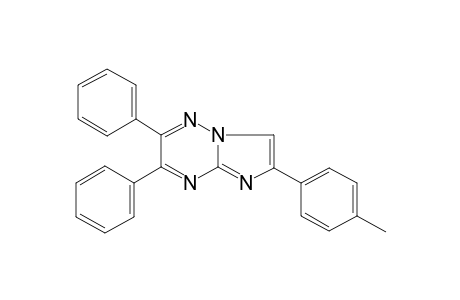 2,3-Diphenyl-6-p-tolyl-imidazo[1,2-b][1,2,4]triazine