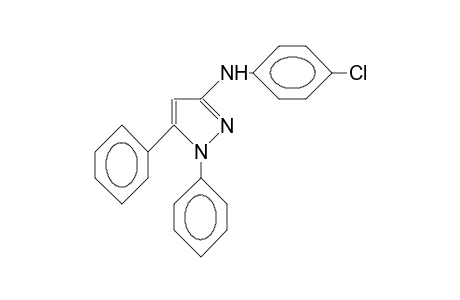 (4-chlorophenyl)-[1,5-di(phenyl)pyrazol-3-yl]amine