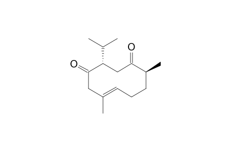 (+)-CURDIONE