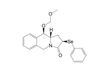 (2R,10R,10aS)-10-Methoxymethyloxy-2-phenylselenyl-1,2,3,5,10,10a-hexahydrobenzo[f]indolizine-3-one