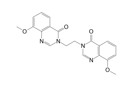 3,3'-ethylenebis[8-methoxy-4(3H)-quinazolinone]