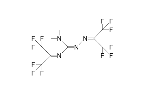 4-Dimethylamino-1,1,6,6-tetra(trifluoromethyl)-2,3,5-triaza-hexa-1,3,5-triene