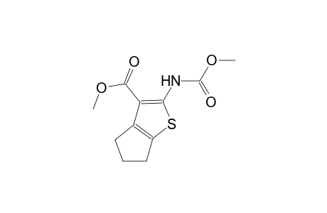 methyl 2-[(methoxycarbonyl)amino]-5,6-dihydro-4H-cyclopenta[b]thiophene-3-carboxylate