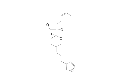 (S)-2-((R,E)-S-(3-(FURAN-3-YL)-PROPYLIDENE)-TETRAHYDRO-2-H-PYRAN-2-YL)-6-METHYLHEPT-5-ENE-1,2-DIOL