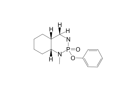 RAC-(2R,4AR,8AR)-1-METHYL-2-PHENOXY-1,2,3,4,4A,5,6,7,8,8A-DECAHYDRO-1,3,2-BENZODIAZAPHOSPHINE-2-OXIDE