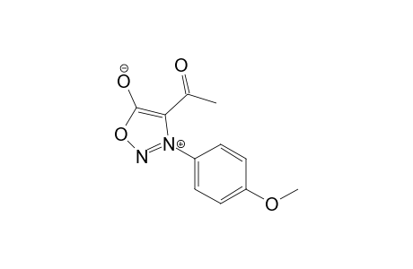 4-Acetyl-3-(methoxyphenyl)sydnone