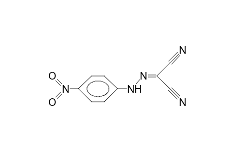 MESOXALONITRILE, (p-NITROPHENYL)HYDRAZONE