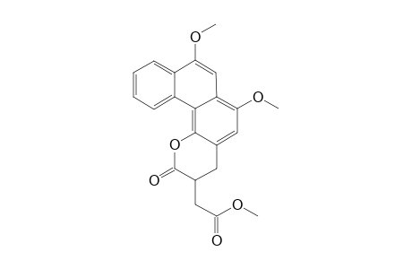 Methyl 3-(1"-Methoxynaphtho[6",7"-b]-2-keto-6'-(methoxybenzo)pyranyl)propanoate