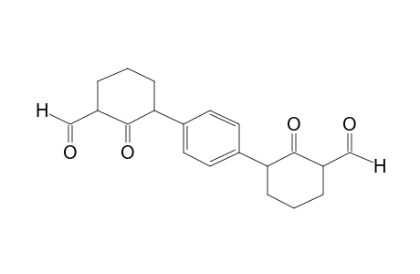 Benzene, 1,4-bis(3-formylcyclohexan-2-one-1-yl)-