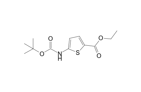 5-(tert-butoxycarbonylamino)thiophene-2-carboxylic acid ethyl ester