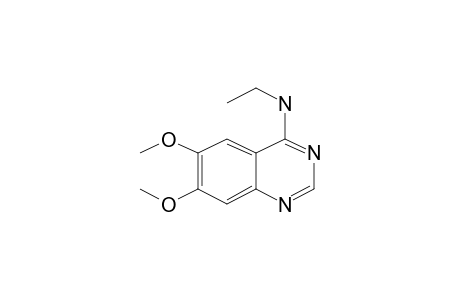 4-Quinazolinamine, N-ethyl-6,7-dimethoxy-