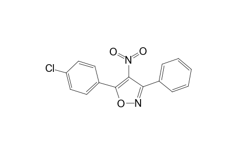 5-(4-Chlorophenyl)-4-nitro-3-phenylisoxazole