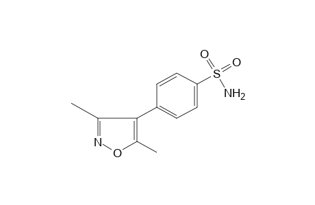 p-(3,5-dimethyl-4-isoxazolyl)benzenesulfonamide